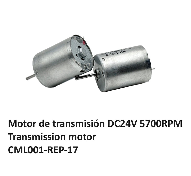 Repuesto, Motor de trasmisión DC24V 5700RPM, Transmission motor, para maquina de café CML001