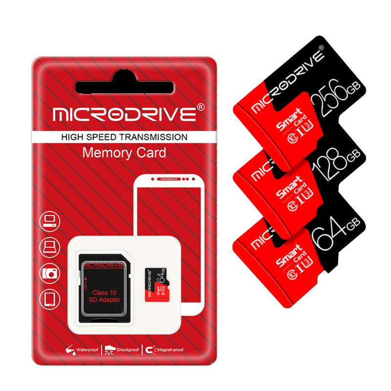 Tarjetas Micro SD con Adaptador SD. Tarjeta de memoria para celulares, cámaras y más.