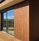 Panel Lama WPC ASA Oak wood 3D para exteriores 112x16x2900MM, Madera, hidrófugo fachadas, muros y techos