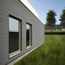 Panel Lama WPC ASA Ash wood gris 3D para exteriores 112x16x2900MM, Madera, hidrófugo fachadas, muros y techos