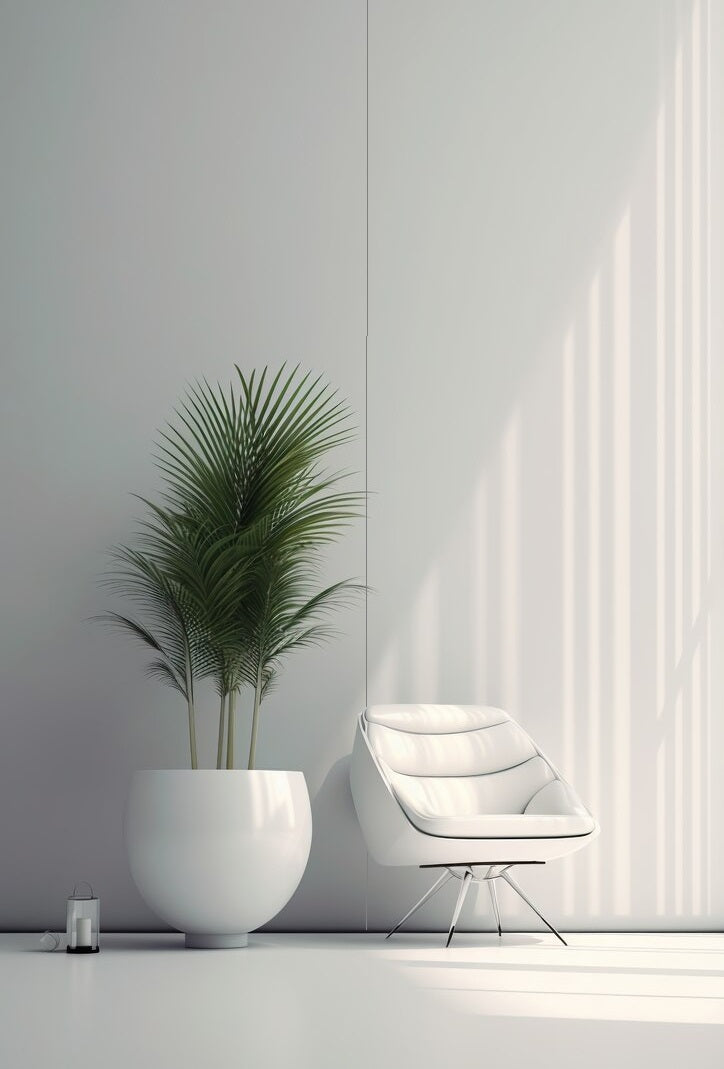 Panel Decorativo WPC Bambú Soft touch 1.22 m x 2.80 m x 5 mm Blanco Perla Pastel