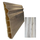 Zócalo PVC para piso SPC DE160 Madera Roble Crema