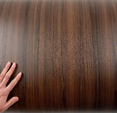 Lámina autoadhesiva panel Decorativo PU 1.22 m x 2.80 m x 2.4 mm. Acabado: Teca Wood