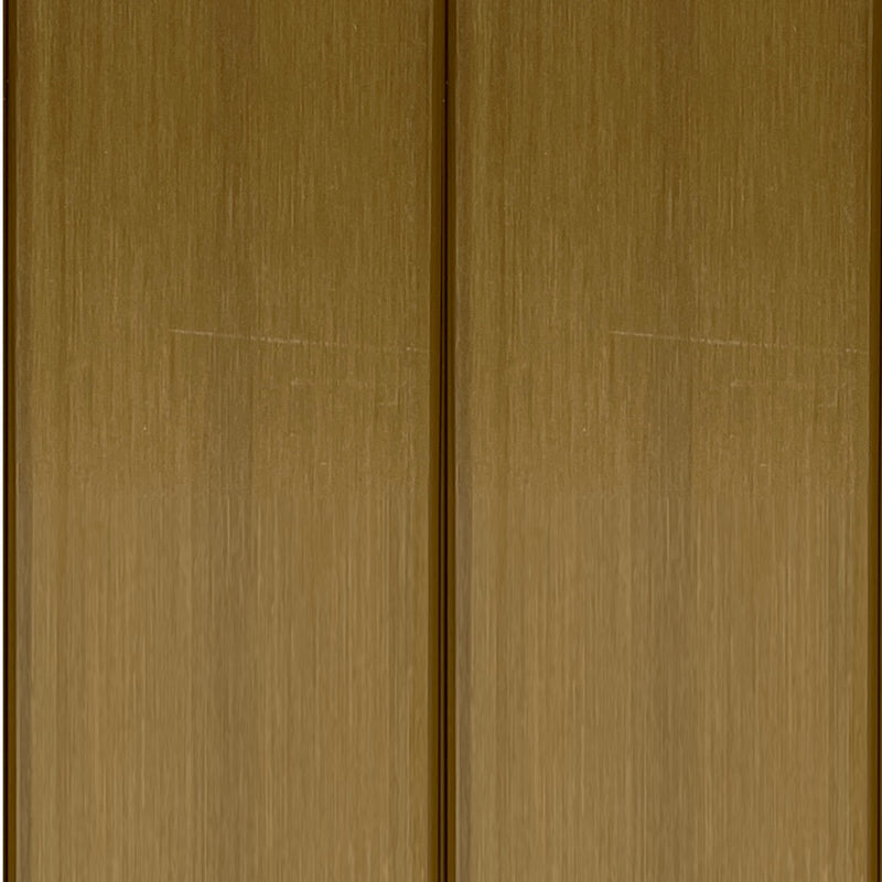 Panel Lama WPC ASA Teca cepillada para exteriores 112x16x2900MM, Madera, hidrófugo fachadas, muros y techos