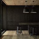 Panel Decorativo WPC Bambú Black wood 1.22×2.80 m x 5 mm | Revestimiento Interior Hidrófugo Premium