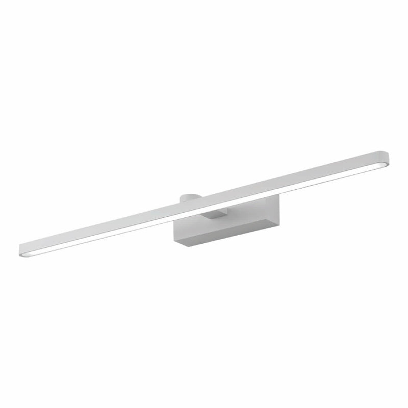 Lámpara LED Lineal Para Tocador De Baño Blanca 10W 800 Lumens CCT (Cálida, Neutra Y Fría) 620X160x15mm Moderno, Elegante, Funcional. Lámpara Vanity LED.
