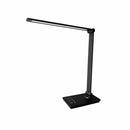 Lámpara de Escritorio LED Negra de 7W 700 lúmenes CCT ajustable 280x110x450mm Iluminación amigable. Evita fatiga ocular. Ideal para leer, estudiar y trabajar largas horas. Lámpara de Mesa.