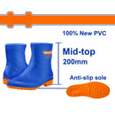 Botas de Caucho Corte Medio 100% PVC. Resistentes a Aceites, Acidos y a la Alcalinidad. Par