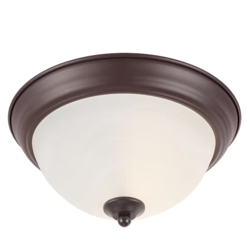 Lámpara de Techo Plafón Color Cafe 2XE27 90-305V diámetro 280mm