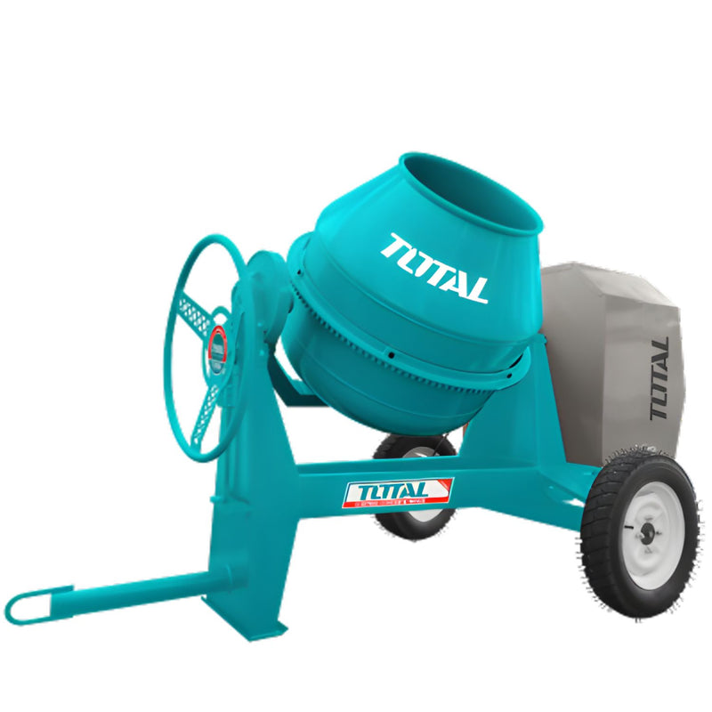 Mezclador de concreto a gasolina. Motor Honda GX270 6.6Kw(9HP) Volumen del tambor 350L Capacidad 260L