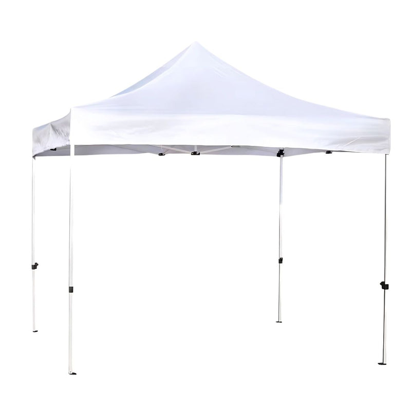 Tolda Gazebo Plegable. 3x3 M. Incluye Tubos. Carpa Color Blanco.