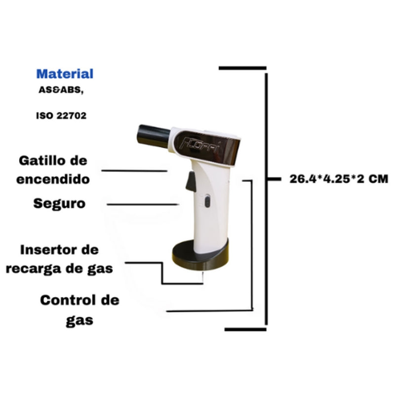 Flameador grande a gas para cocina. Colores surtidos