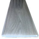 Union tipo H accesorio Cielo Raso PVC techo Gris madera  5.95m  Resistente a Humedad Fácil Instalación Alta Durabilidad