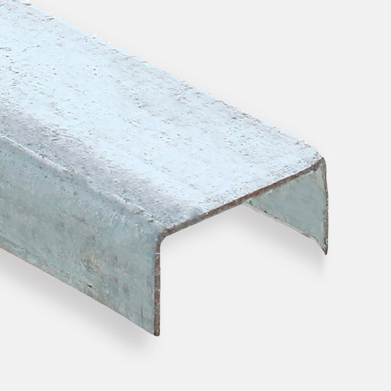 Refuerzo de Acero 1.2mm Perfil "U" 7×25×7mm para Perfil Inversor HAT005 Serie abatible UPView 60mm  5.9m