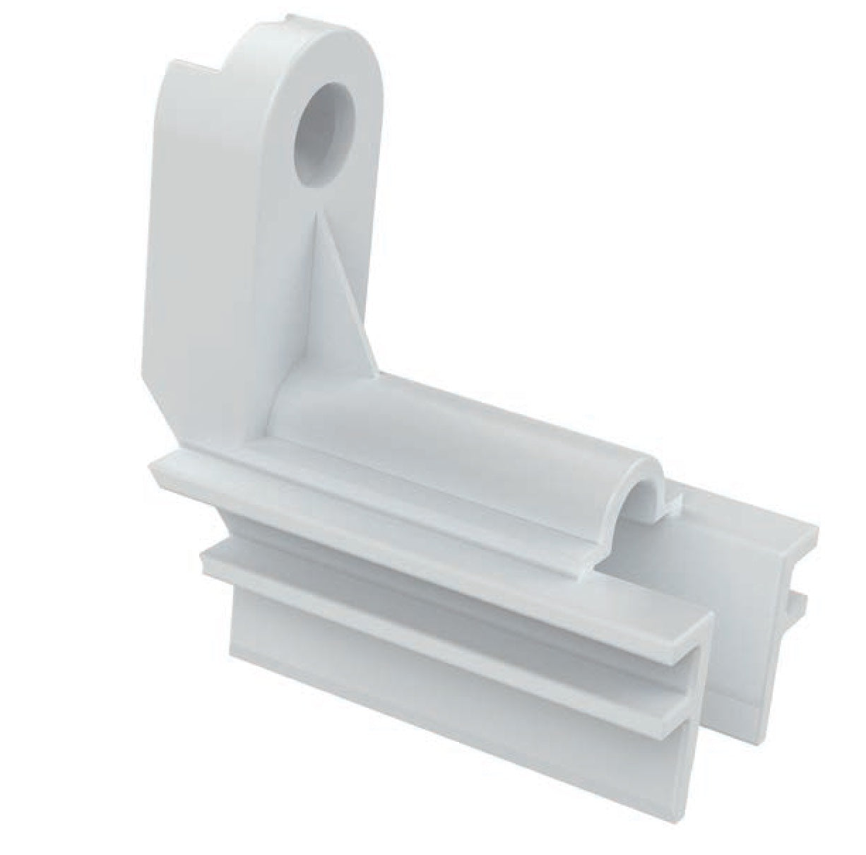 Tope amortiguador para marco de ventana corrediza uPVC alta resistencia para ventanas y puertas corredizas Anti-Strike Block 59.5mm uPVC Refuerza el cierre y evita golpes