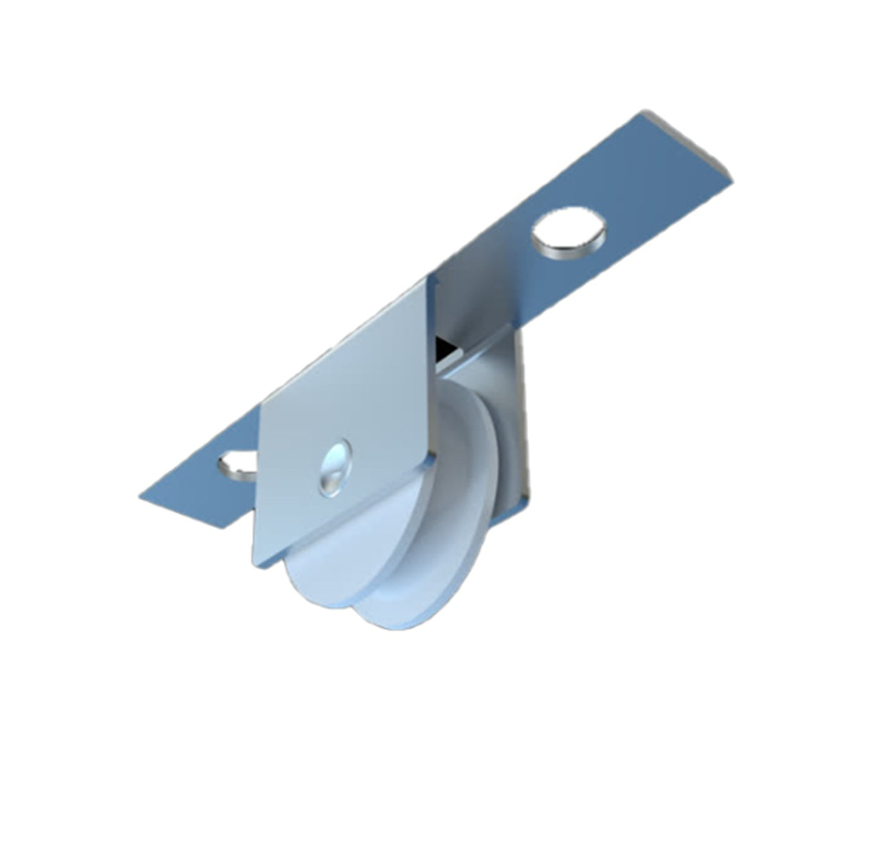 Rueda, Rodaja, Rodachin deslizante de nailon y metal para Hoja mosquitera en ventanas corredizas Sitema uPVC 6 kg max.