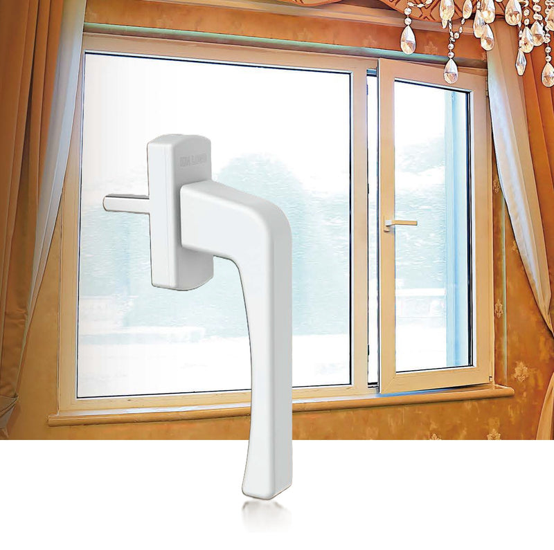 Manija Halador Maneta para Ventanas y Puertas sistema Abatible y Corrediza de Aluminio y PVC 25mm L