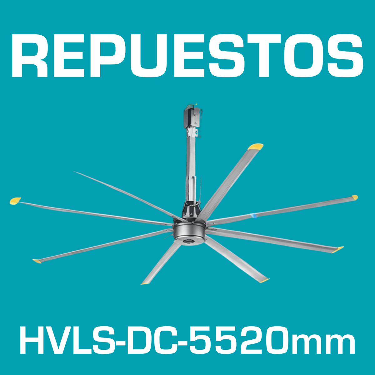 Repuestos de Abanico de techo industrial HVLS WYDS-AS5520M