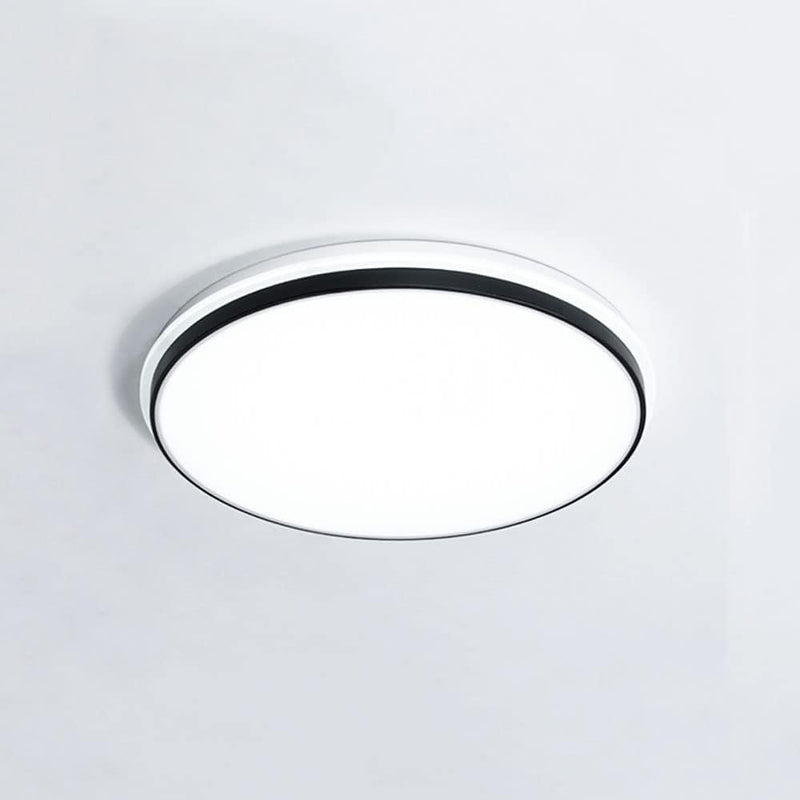 Lampara LED decorativa luz blanca 6500k circular Plafon ultra delgado IP42 12" (30cm) 24W