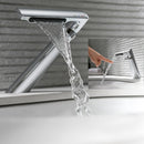 Grifo para lavamanos 21 cm Monomando pluma lavabo Cromado Silver de alta calidad