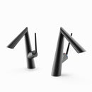 Grifo para lavamanos 27 cm Monomando pluma lavabo Gris mate de alta calidad