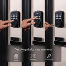 Cerradura Inteligente Digital Cerrojo Smart Lock 4 en 1 Huella Llave contraseña Bluetooth fácil de instalar