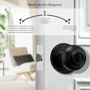 Cerradura Inteligente perilla pomo de puerta Cerrojo Smart Lock 4 en 1 Llave Huella llave Bluetooth Tuya app fácil de instalar