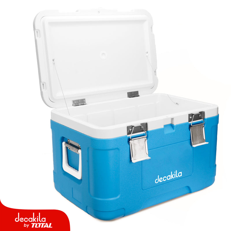 Cooler Portátil 50 L / 53 QT Tiempo en frío: 72hrs.  60.5 x 39.6 x 38.5 cm, Ideal para 40 botellas de Coca-Cola de 550 ml Hielera.