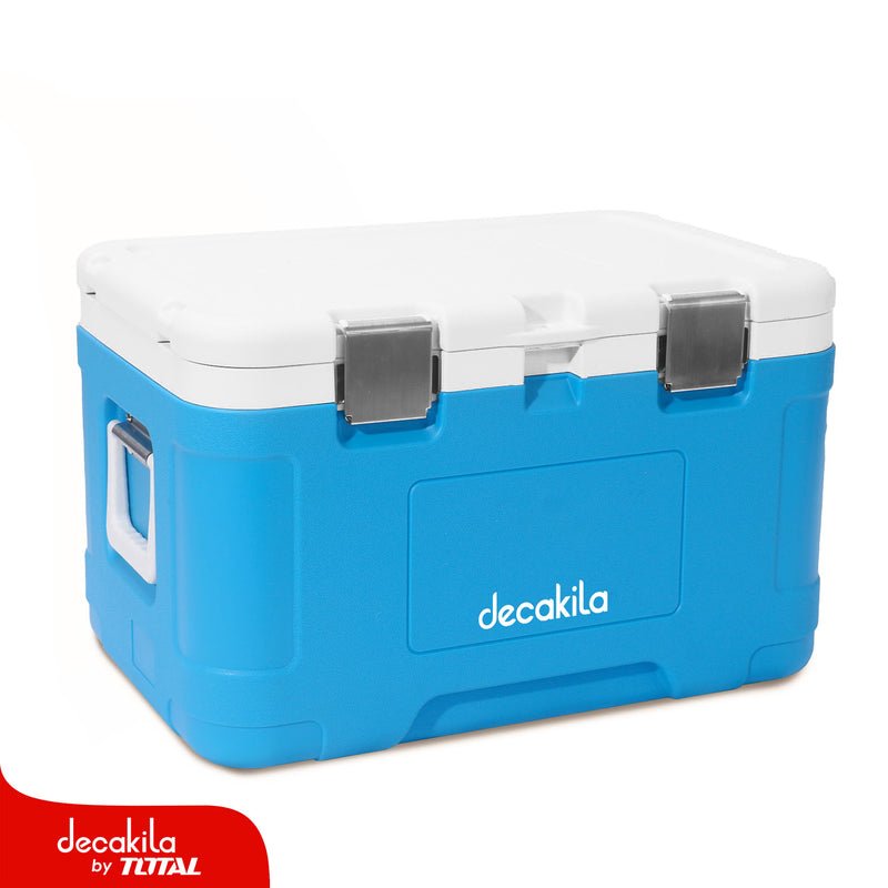 Cooler Portátil 50 L / 53 QT Tiempo en frío: 72hrs.  60.5 x 39.6 x 38.5 cm, Ideal para 40 botellas de Coca-Cola de 550 ml Hielera.