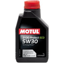 Aceite SAE 5W30 Para Autos, 1 Litro. Motul, 2100 Protect Eco Semisintético