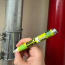 Marcador industrial verde de pintura permanente