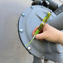 Marcador industrial verde de pintura permanente