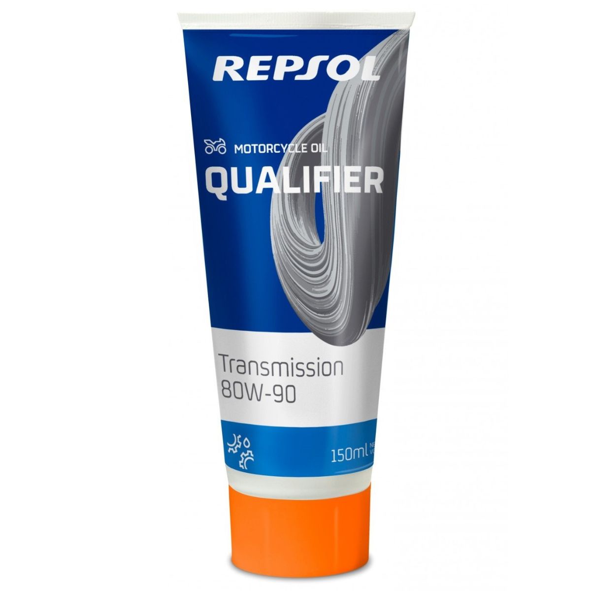 Aceite lubricante de transmisión para motos tipo scooter 80W-90. Repsol, 150 Ml.