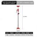 Barra Soporte sostenedor de montaje para placas de Drywall Gypsum Yeso 115–290 cm para Carpintería y Montaje, Carga 50-70kg
