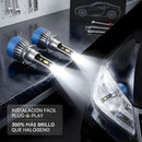 Bombillos LED Automotrices de Alta Potencia Luces LED H1 Para Auto. Repuesto De Focos Para Auto. Bombillo Para Faro Delantero. Luz Blanca. Plug & Play.  ( se vende por unidad) No par