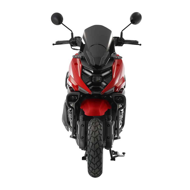 Moto Scooter XRoad Keeway Color Rojo Brillante Motor Monocilindro 4 tiempos, 2 válvulas, Tanque 7.5 Automática.