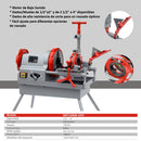 Máquina roscadora de tubo automática 1/2" a 4" 1300W/220V-60Hz