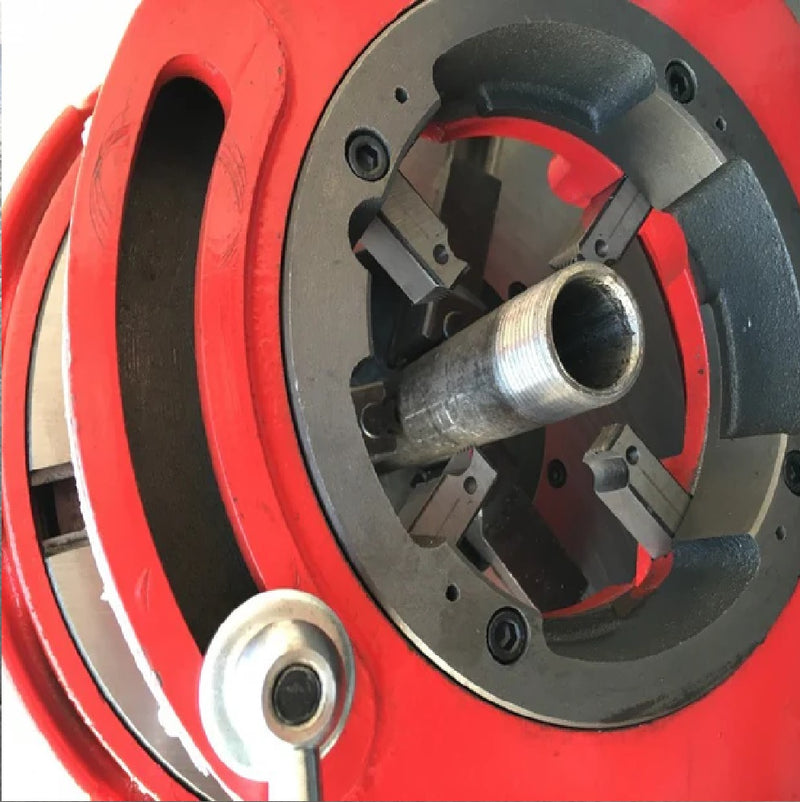 Máquina roscadora de tubo automática 1/2" a 4" 1300W/220V-60Hz