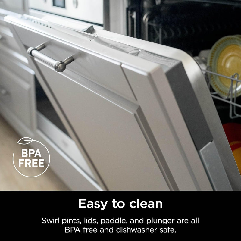 Máquina De Helados Ninja by Creami Swirl. Maquina NC701 Con 13 Programas.