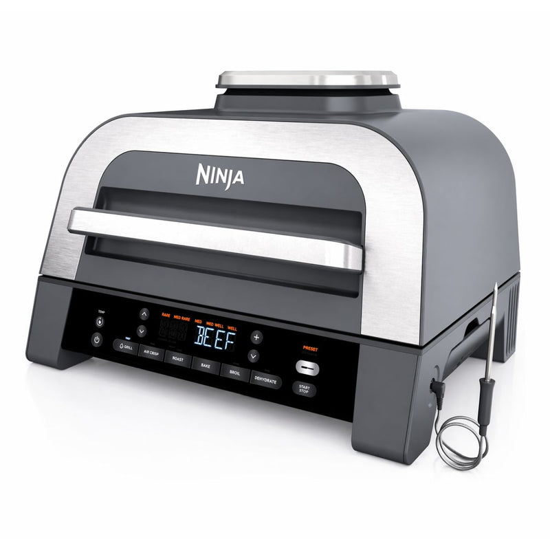 Freidora de aire y Parrilla Eléctrica Multifunción 6 en 1 Ninja Foodi Smart XL Con Termómetro Inteligente integrado.
