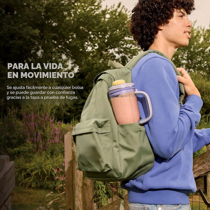 Licuadora Portátil Ninja BlendBOSS con Vaso de 26 oz, Tapa Antifugas, Diseño Compacto y Potente para Smoothies y Bebidas.