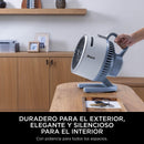 Ventilador Portátil Shark FlexBreeze HydroGo con Nebulizador. Abanico Inalámbrico, Recargable IPX5 para Interior y Exterior.