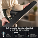 Ventilador de torre sin aspas Shark TurboBlade Ultra Customizable. Abanico oscilante silencioso con control de flujo de aire. Color charcoal.