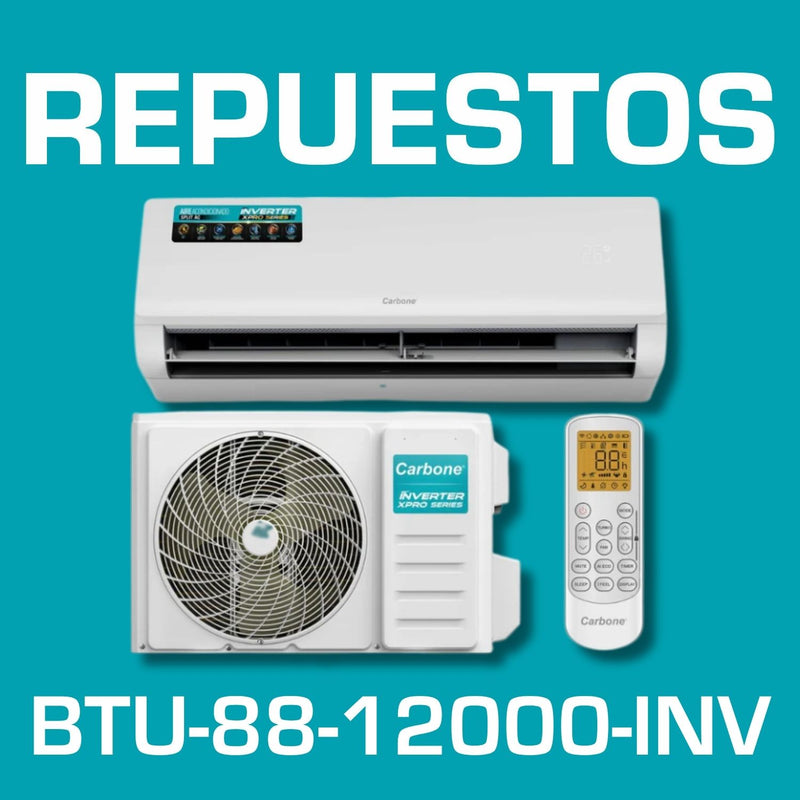 Repuestos de Aire Acondicionado Split Inverter 12,000 Btu R32 Coil De Cobre SEER 18.