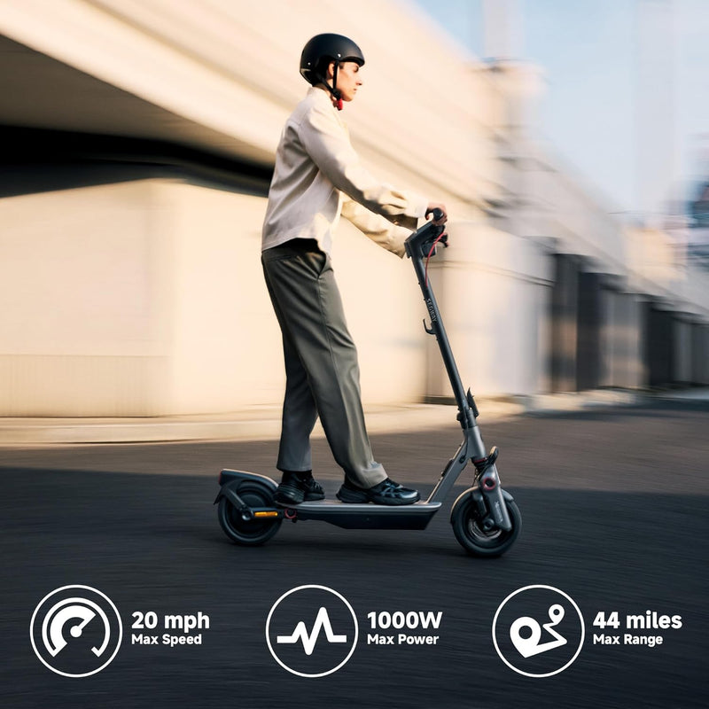 Scooter Segway Ninebot F3 eKickScooter Monopatín. Autonomía de hasta 70 Km.