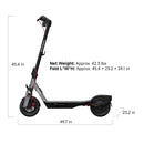 Scooter Segway Ninebot F3 eKickScooter Monopatín. Autonomía de hasta 70 Km.