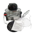 Air Fryer 8 en 1 20L 3500W  Horno halógeno multifunción para asar, hornear y freír sin aceite