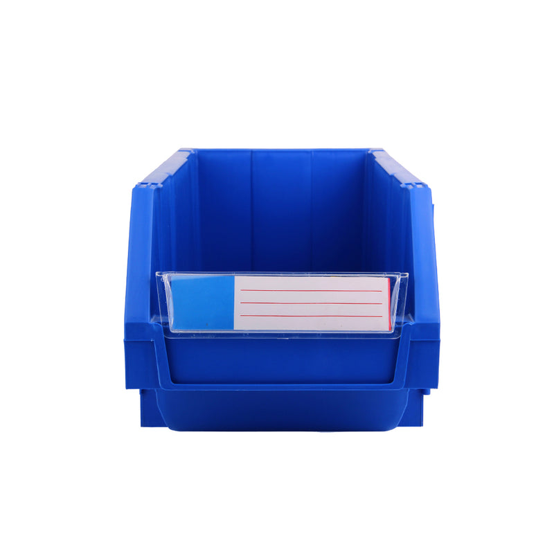 (Pack 50 pzas) Cajas apilables o encajables de pin Chica 80 Anch * 130 profun.*55 alto mm.Color Azul