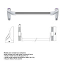 Barra Antipanico SR970 para cerraduras cortafuego de embutir PP011