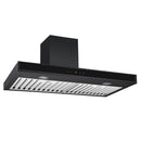 Extractor de grasa Quadrato 90. Color negro.